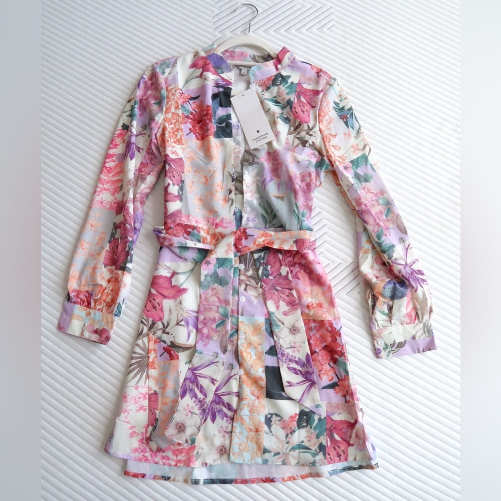 NWT floral dress size S